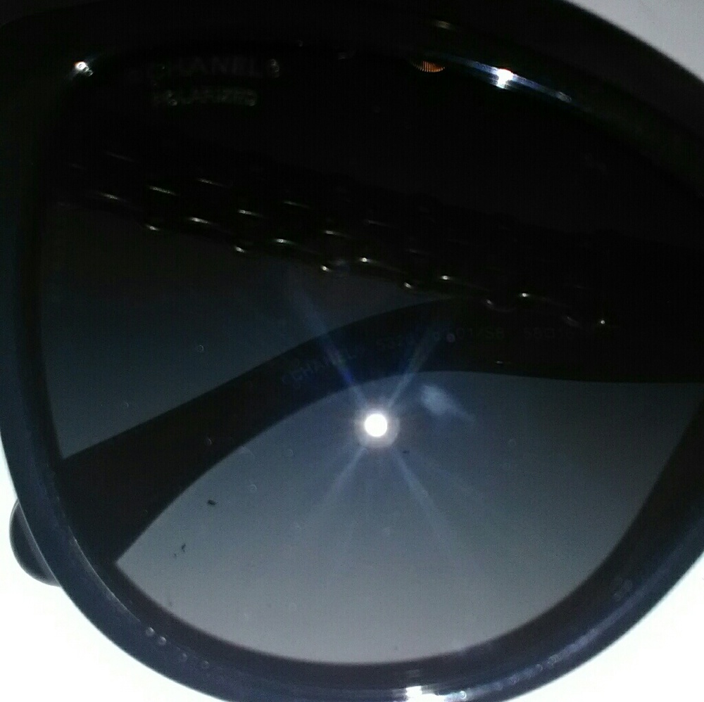 SALE-Authentic Chanel Chain sunglasses - Picture 5 of 7